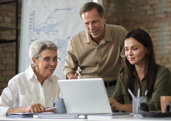 people-using-digital-device-while-meeting